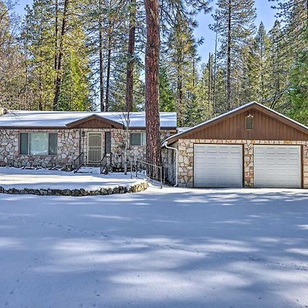 Riverfront Home Near Yosemite National Park! Groveland Exteriör bild